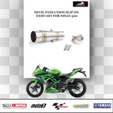 Devil Evolution Slip On Exhaust For Kawasaki Ninja 300