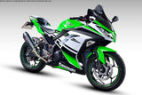 Devil Evolution Slip-on Exhaust w/Link Pipe For KAWASAKI NINJA 400/500