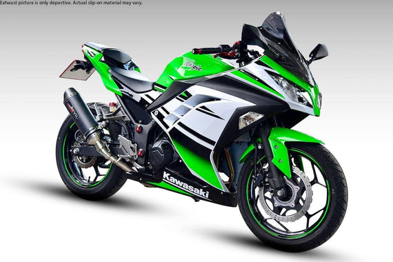 Devil Evolution Slip-on Exhaust w/Link Pipe For KAWASAKI NINJA 400/500