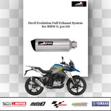 Devil Evolution Full Sports Exhaust System for BMW G 310 GS