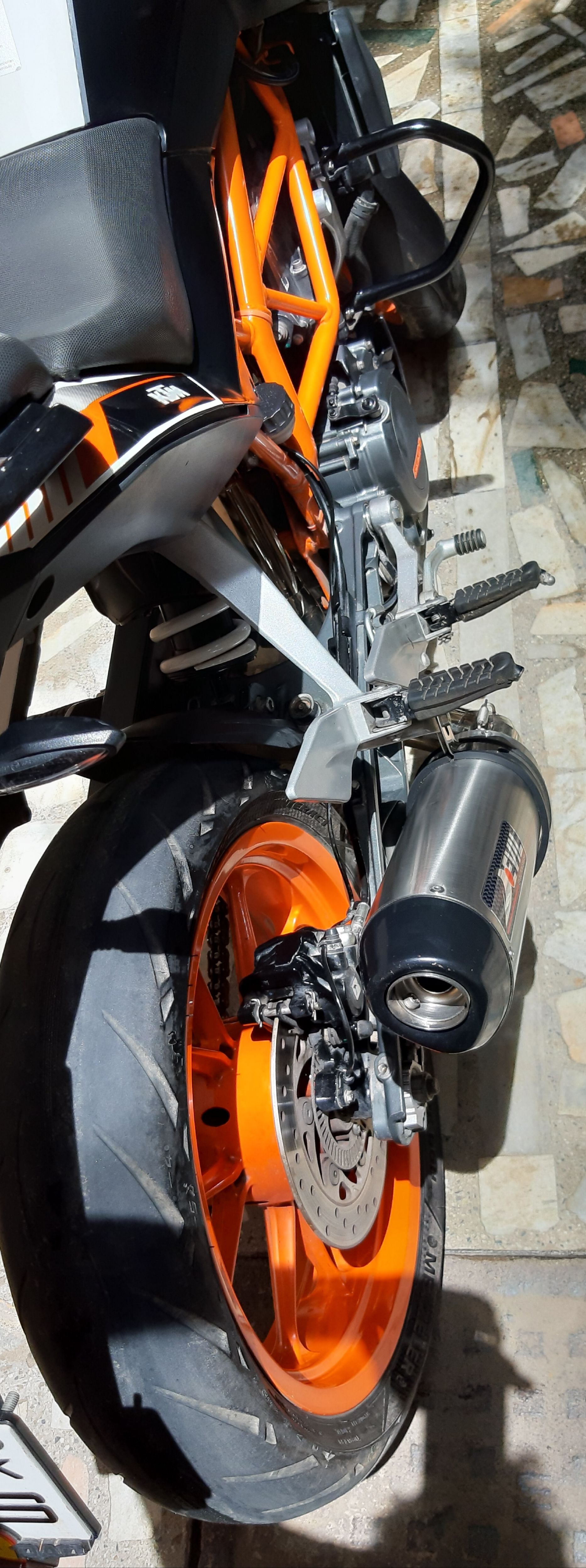 Devil Evolution Full Sports Exhaust System for KTM DUKE/RC 200 [Year 2017-2019/non BS6]